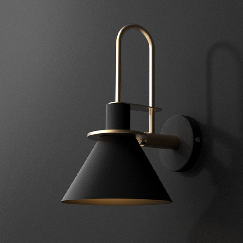Modern Metal Wall Sconce Colorful Wall Light Fixture for Bedroom