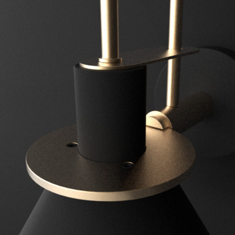 Modern Metal Wall Sconce Colorful Wall Light Fixture for Bedroom