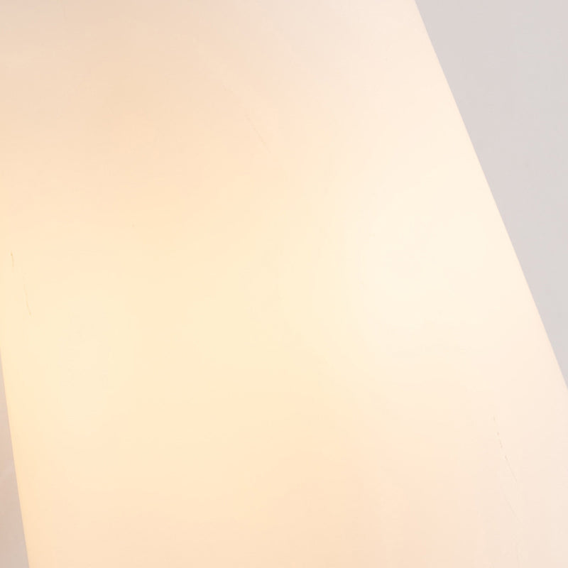 Modern Metal Wall Sconce Minimalist Wall Light with Glass Shade