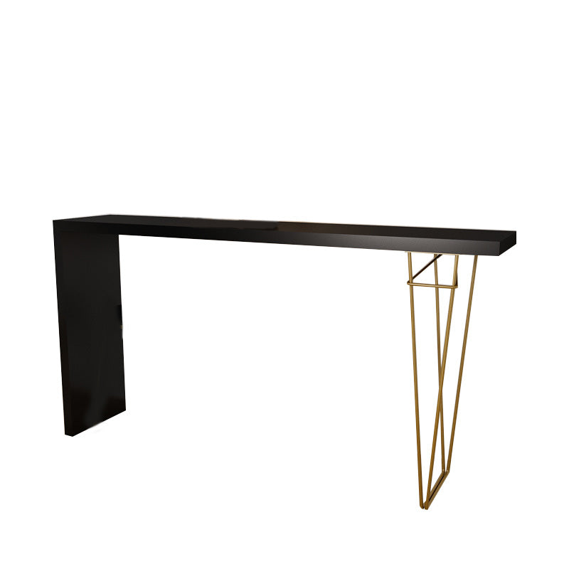 Modern Bar-height Table Solid Wood Top 41.3-inch Height Table