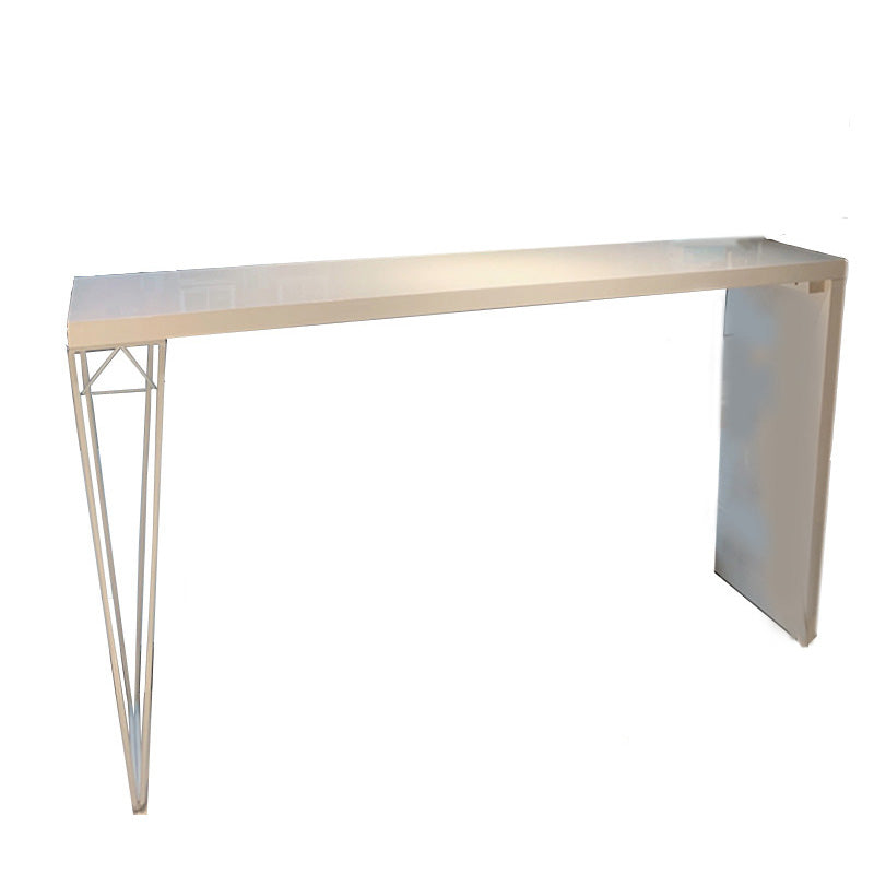 Modern Bar-height Table Solid Wood Top 41.3-inch Height Table