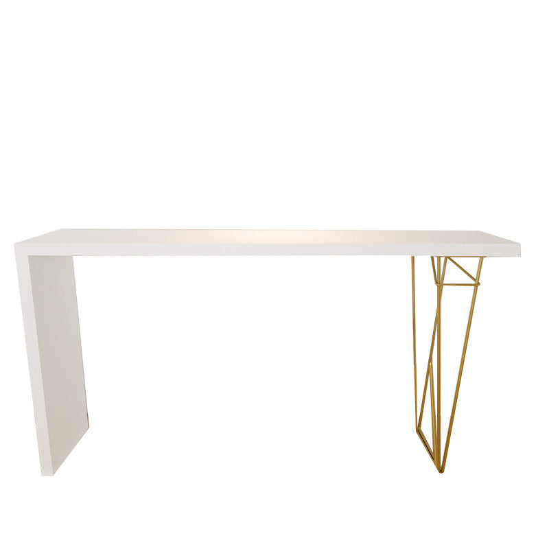 Modern Bar-height Table Solid Wood Top 41.3-inch Height Table