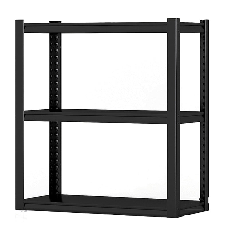 Etagere Contemporary Bookcase Metal Open Back Bookshelf with Shelves