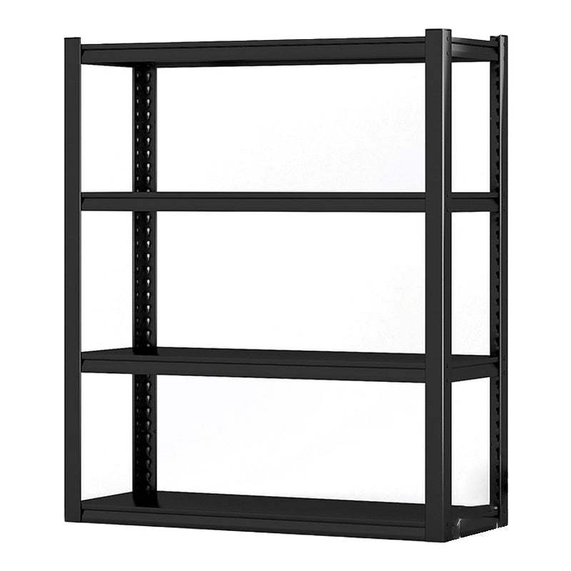 Etagere Contemporary Bookcase Metal Open Back Bookshelf with Shelves