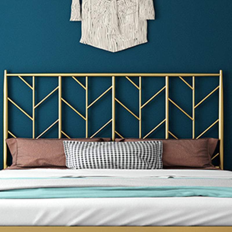 Modern and Contemporary Metal Open Frame HeadboardNo Theme Bed