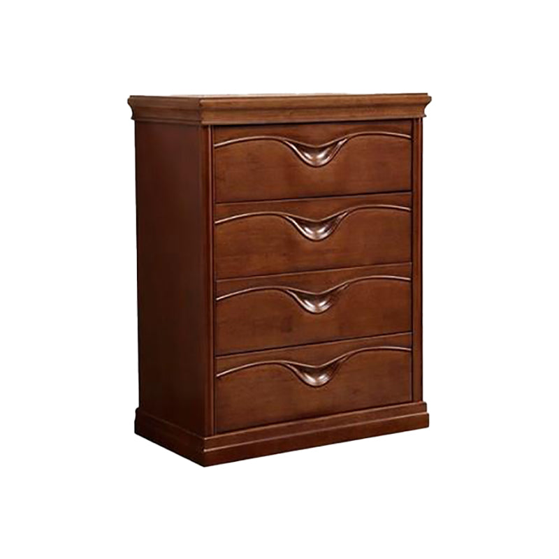 Traditional Storage Chest Dresser Solid Wood Storage Chest with 3/4/5 Drawers