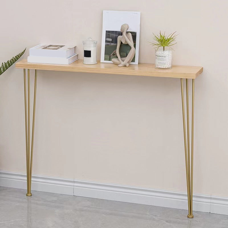 31.5 Inch Height Console Table Solid Wood Contemporary Console