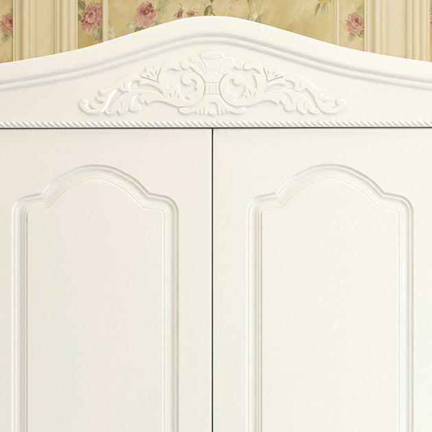French Country Wardrobe Armoire Engineered Wood Wardrobe Closet