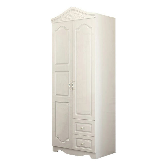 French Country Wardrobe Armoire Engineered Wood Wardrobe Closet
