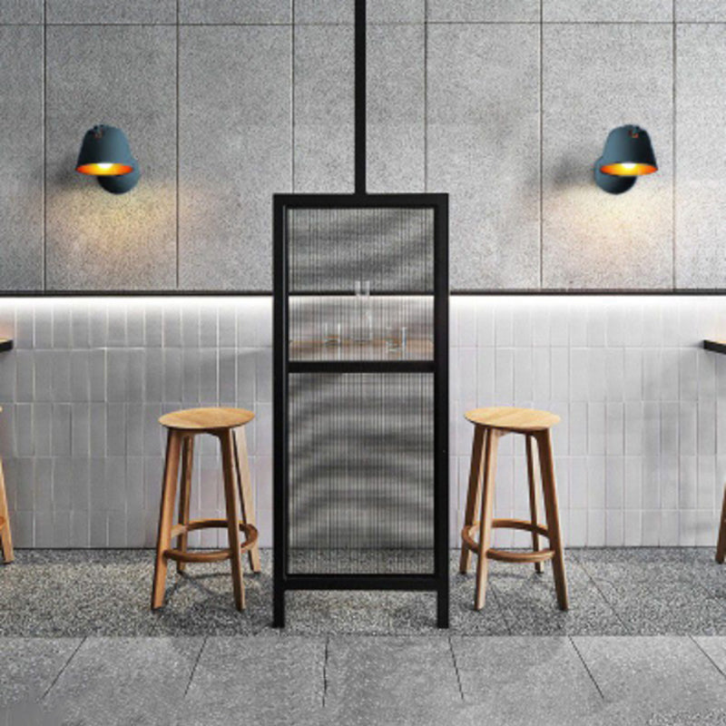 Modern Style Empire Shape Wall Light Metal 1 Light Sconces for Bedroom