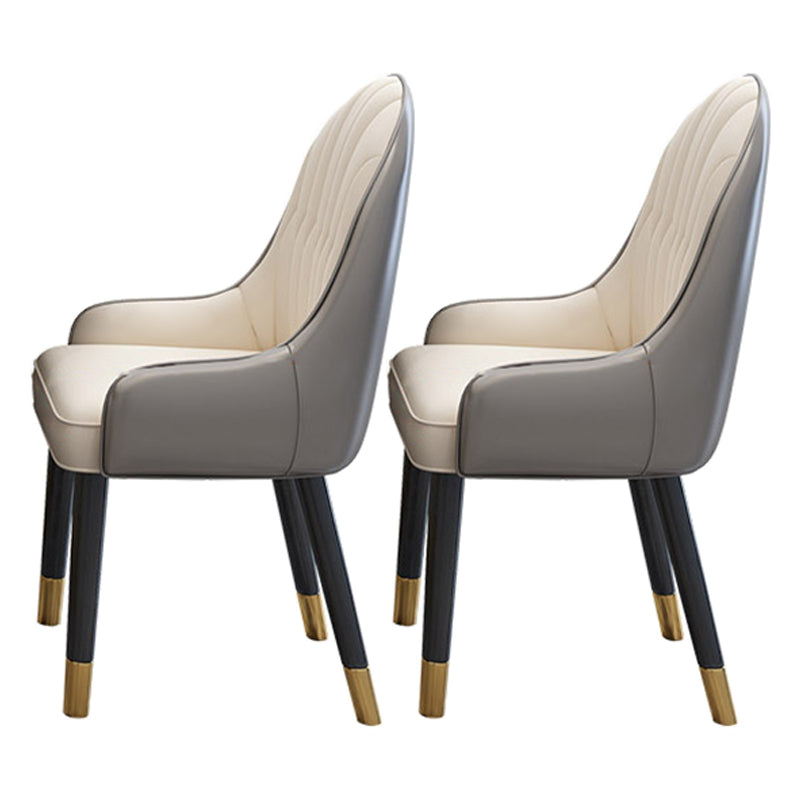 Polished Finish Dining Table Set 1/2/5/7 Pieces Metal Dinette Set for Home