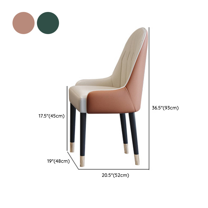 Glossy Black Dining Table Set 1/2/5/7 Pieces Metal Dinette Set with Faux Leather Chairs