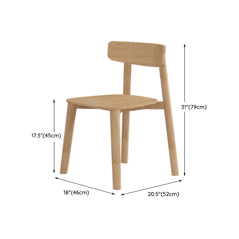 Modern Dining Set with Wooden Frame 1/2/5/6 Pieces Light Wood Finish Dinette Set