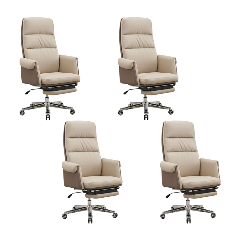 Swivel Contemporary Managers Chair Arms Included Leather Executive Chair