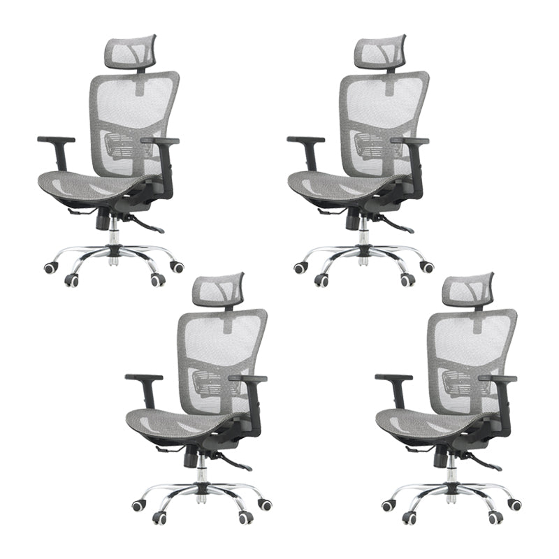 Modern Desk Chair Mesh Computer Chair High Back Conference Chair with Wheels