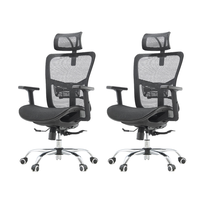 Modern Desk Chair Mesh Computer Chair High Back Conference Chair with Wheels