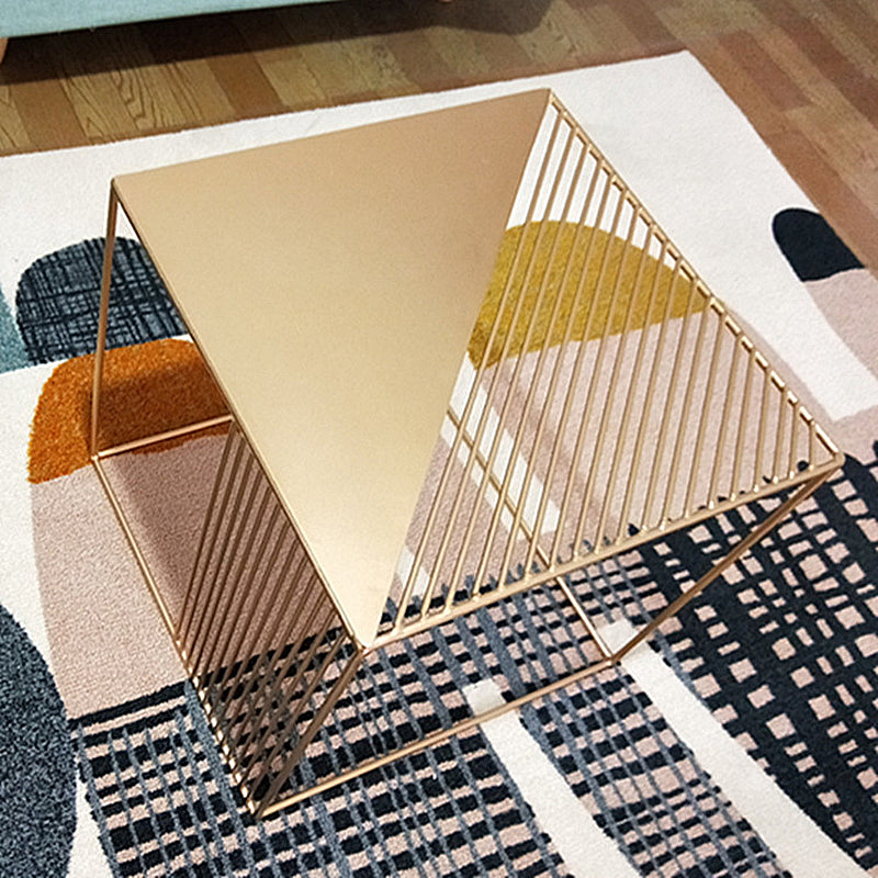 Metal Square Coffee Table Mid Century Simple Frame Cocktail Table