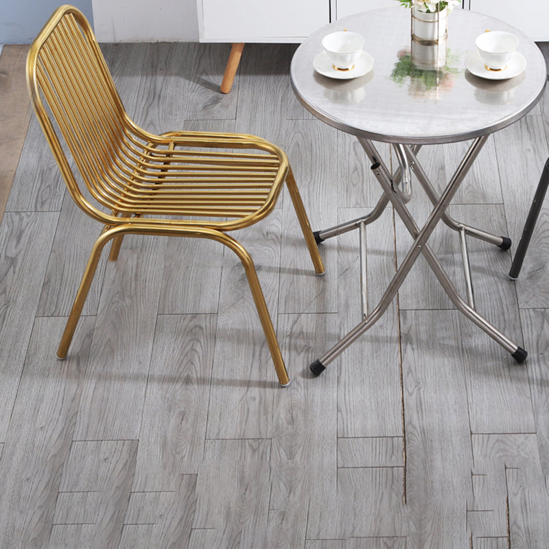Basic Four Legs Lounge Chair Arms Included Solid Color Chair