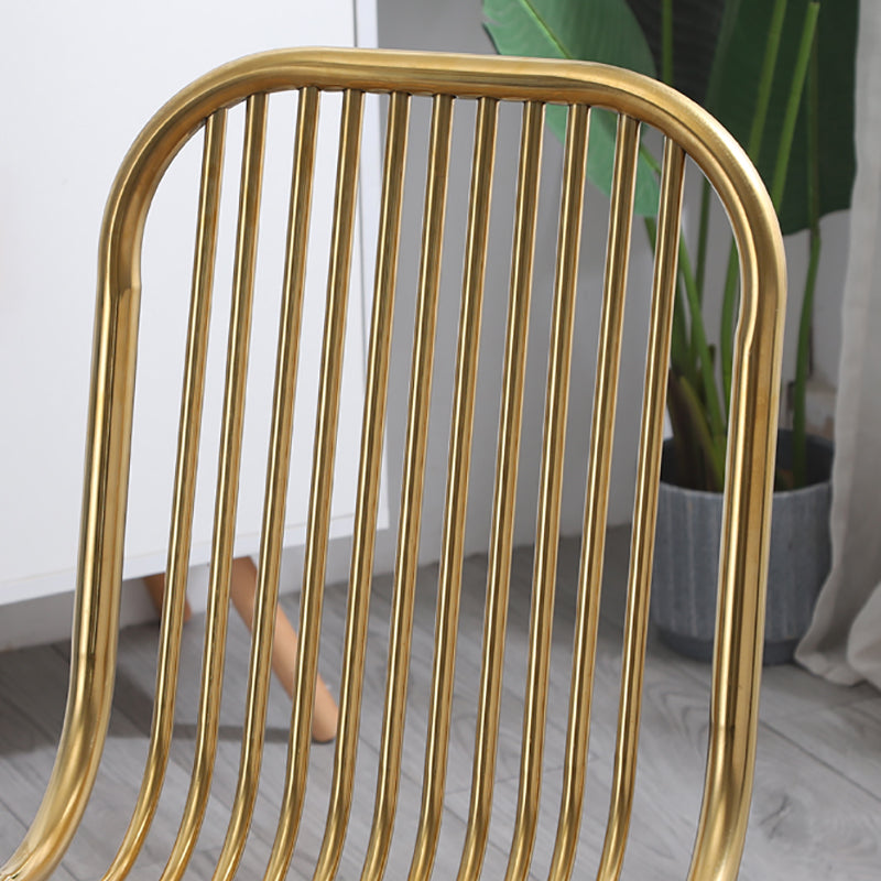Basic Four Legs Lounge Chair Arms Included Solid Color Chair
