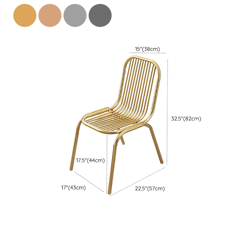 Basic Four Legs Lounge Chair Arms Included Solid Color Chair
