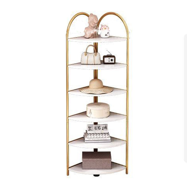 Modern Metal Shelf Bookcase Open Shelf Book Shelf for Living Room