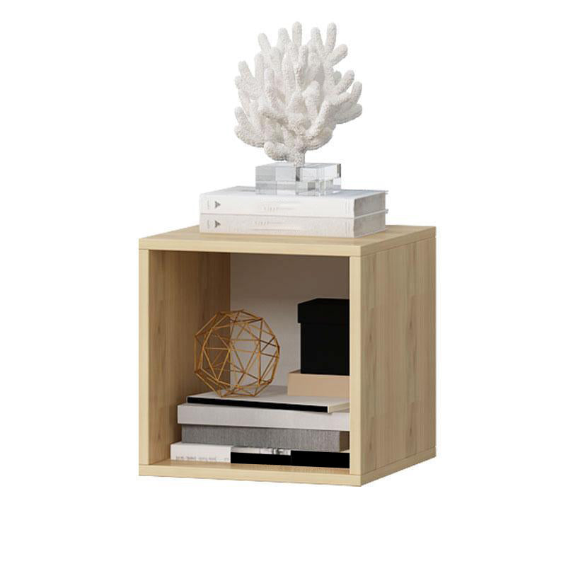 Closed Back Contemporary Bookshelf Engineered Wood Shelf Bookcase for Home