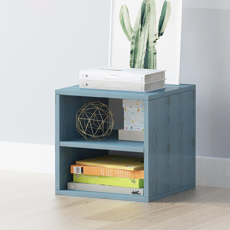 Closed Back Contemporary Bookshelf Engineered Wood Shelf Bookcase for Home