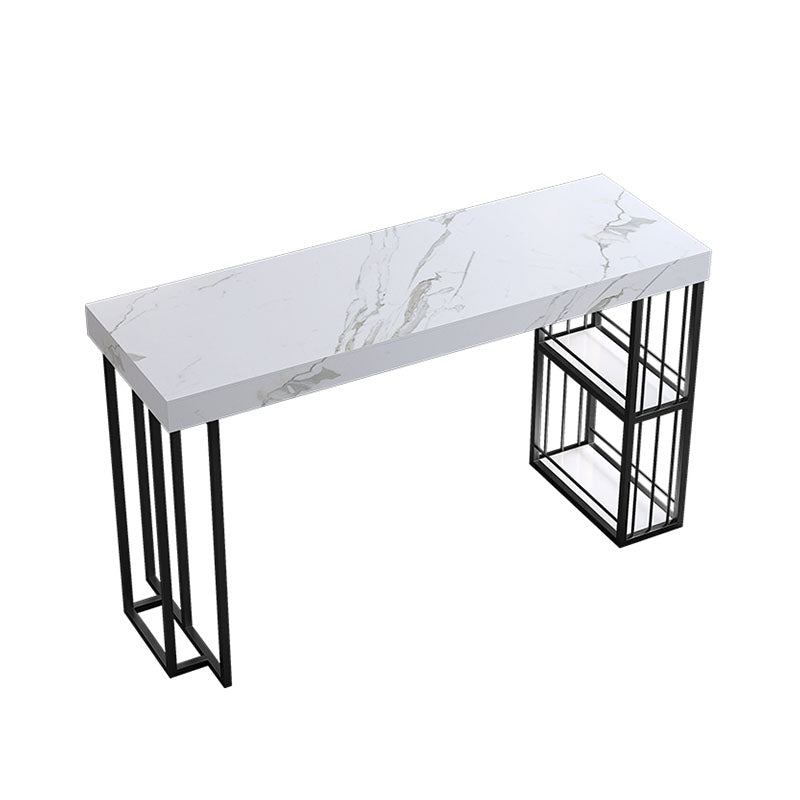 Stone Bar Table Set Industrial Rectangle 1/2/5 Pieces Pub Table Set