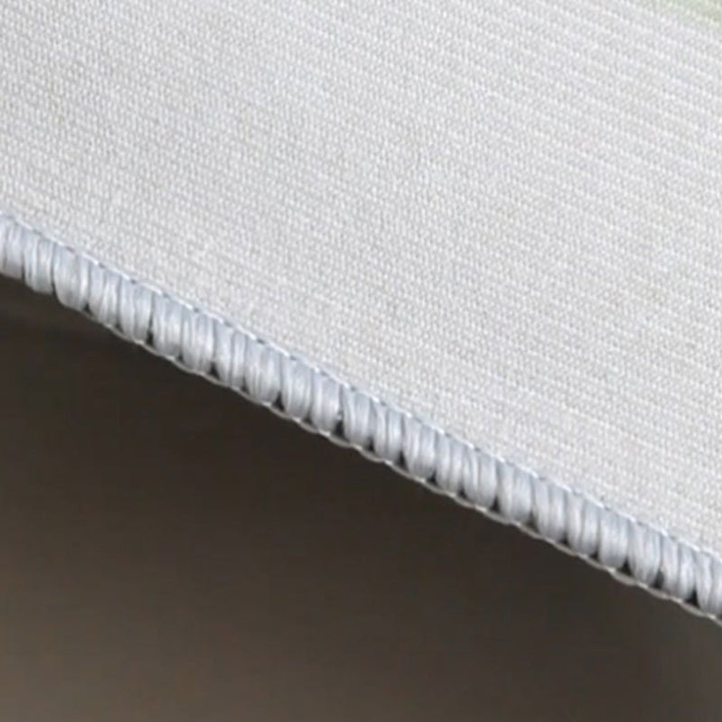 Green Modern Carpet Polyester Color Piece Carpet Stain Resistant Carpet for Drawing Room