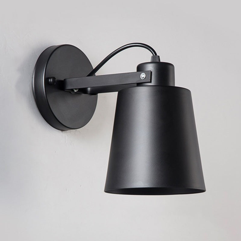 Contemporary Metal Wall Sconce Simple Wall Light Fixture for Bedroom