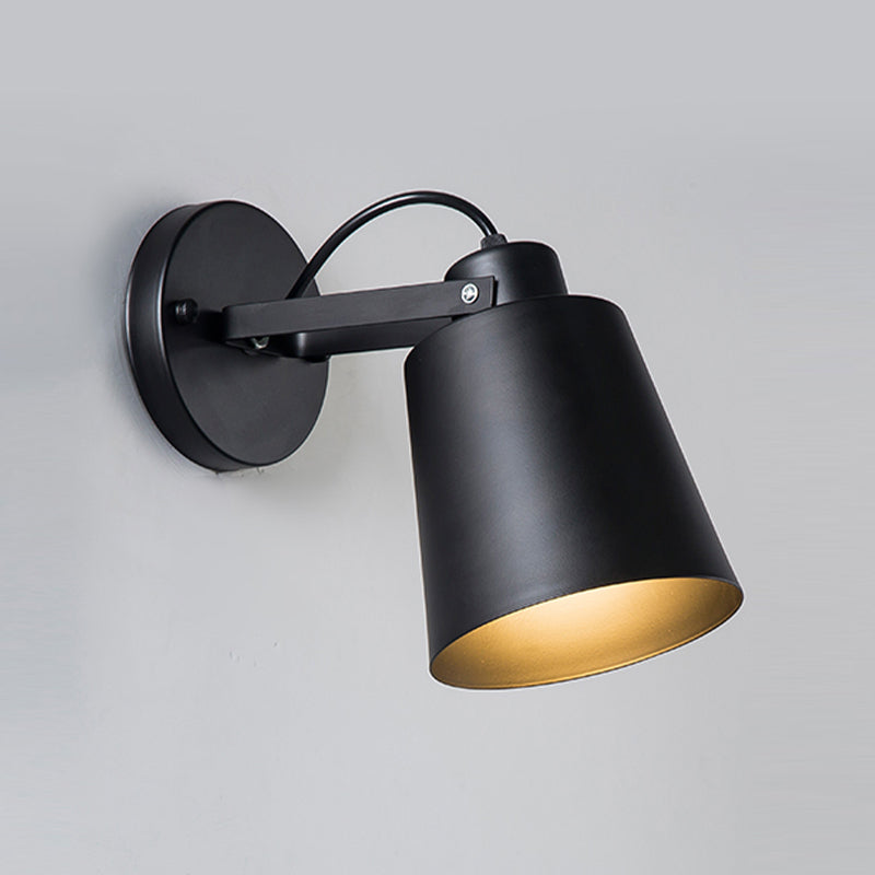 Contemporary Metal Wall Sconce Simple Wall Light Fixture for Bedroom