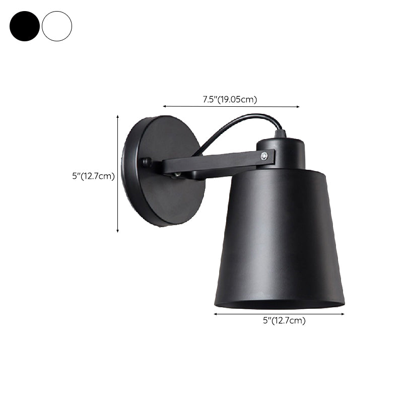 Contemporary Metal Wall Sconce Simple Wall Light Fixture for Bedroom