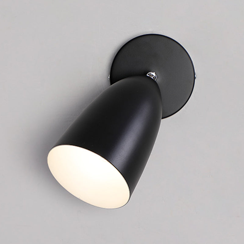 Contemporary Metal Wall Sconce Minimalist Wall Light Fixture with Adjustable Arm