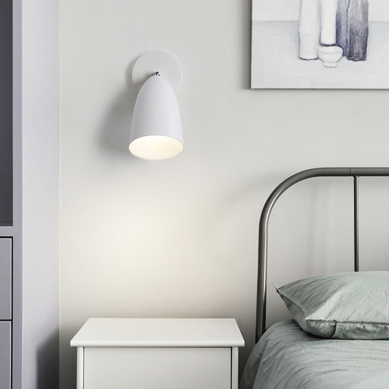 Contemporary Metal Wall Sconce Minimalist Wall Light Fixture with Adjustable Arm