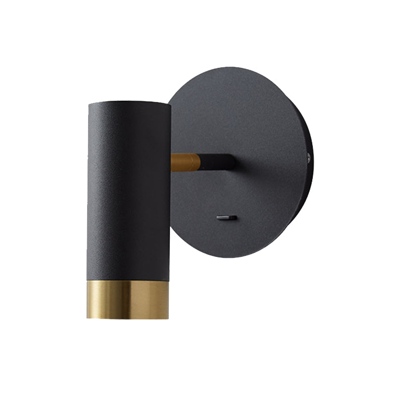 Contemporary Metal Wall Sconce Minimalist Wall Light Fixture for Bedroom