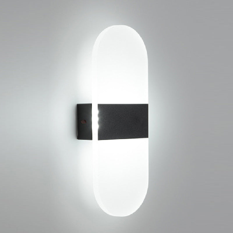 1 Light Geometric Wall Mounted Light Contemporary Acrylic Wall Lighting Fixtures