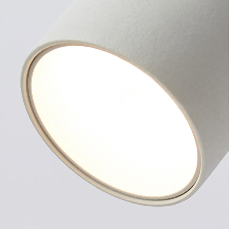 Modern Simple Wall Light Cylinder Shape Wall Lamp with Iron Shade for Bedroom
