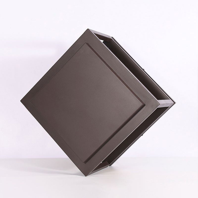 Waterproof Square Pillar Lamp Blown Solar Outdoor Lights for Garden