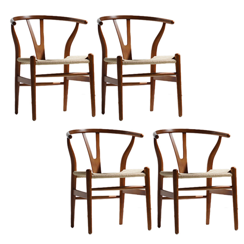 Traditional Style Side Chair Wood Dining Room Chair for Kitchen