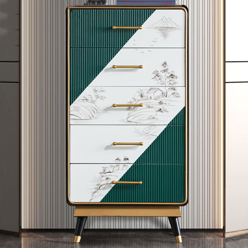 Luxury Style Side Board Sintered Stone Home Storage Sideboard