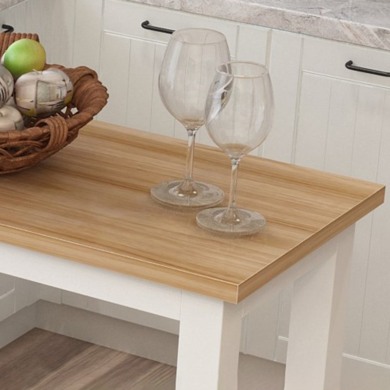 Industrial Bar Table Rectangle Pub Table for Outdoor and Breakroom