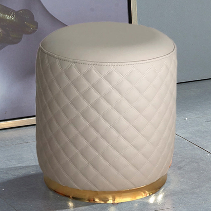 Orange Modern Cube Water Resistant Square Cube for Living Room