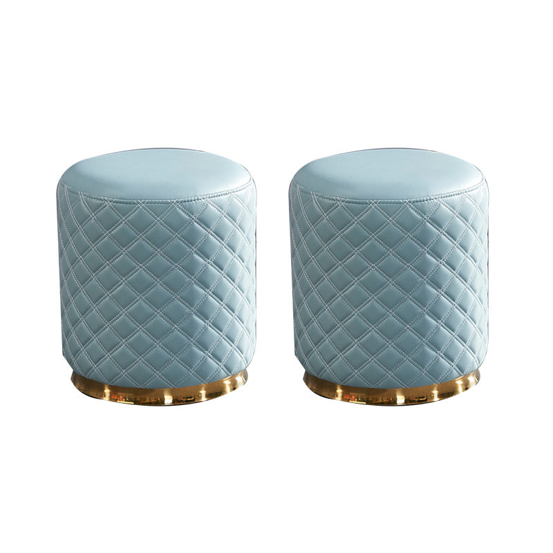 Orange Modern Cube Water Resistant Square Cube for Living Room