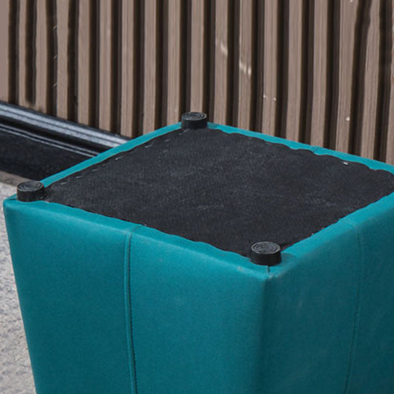 Moden Cotton Pouf Brown Scratch Resistant Pouf for Living Room