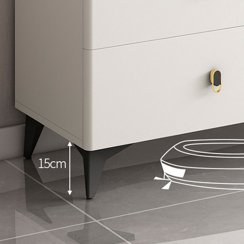 Stone Glam Storage Chest Bedroom 16" Wide Chest with Drawers