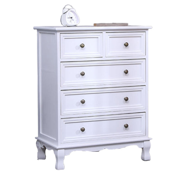 Contemporary Solid Wood Storage Chest Dresser Bedroom Dresser