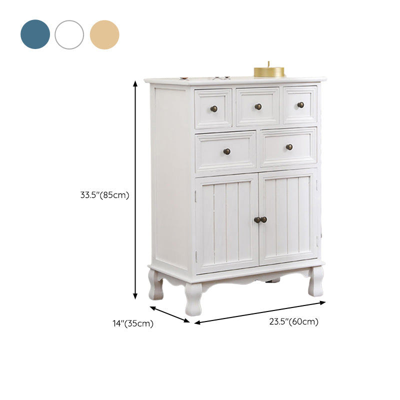 Contemporary Solid Wood Storage Chest Dresser Bedroom Dresser