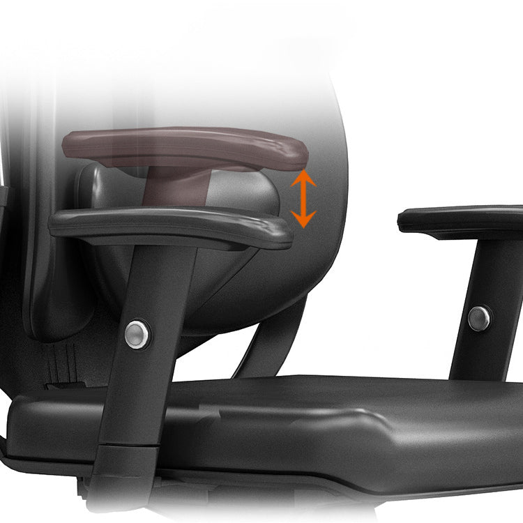 Modern Desk Chair Leather Computer Chair Executive Chair with Wheels