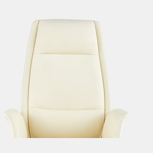 27" Wide Modern Managers Chair Arms Included Leather Executive Chair