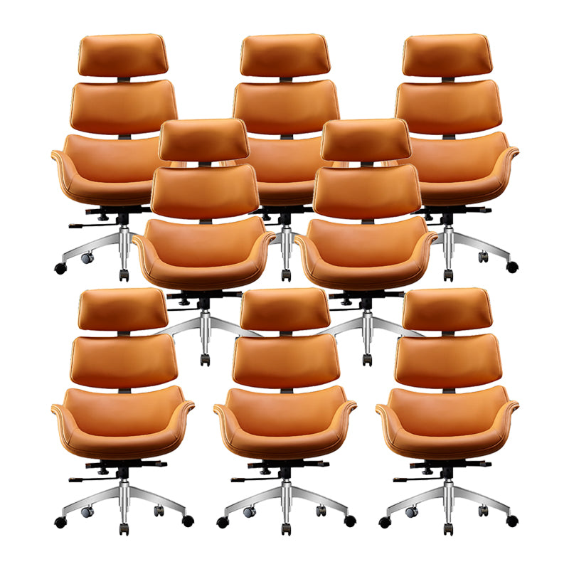 29" Wide Contemporary Managers Chair High Back Leather Executive Chair